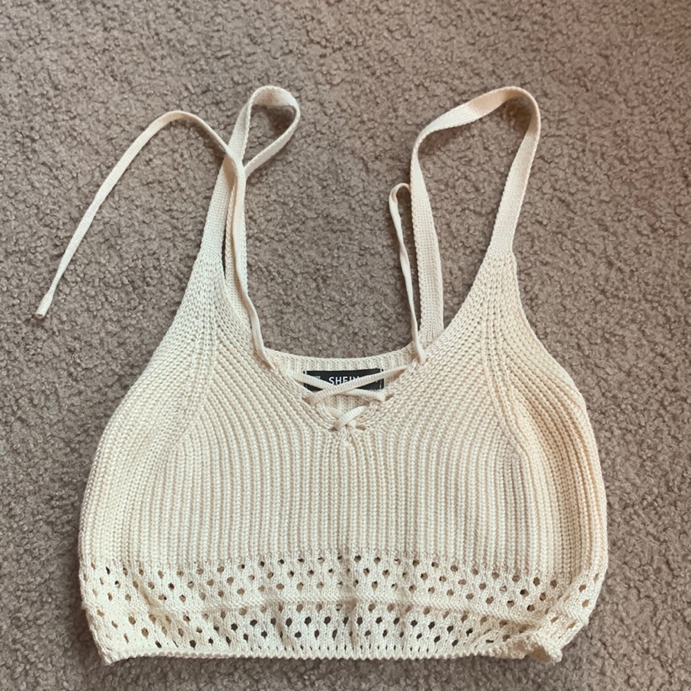 Tie up crop top